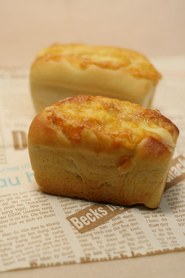 パン（コーンチーズのミニ食）フリー写真素材043