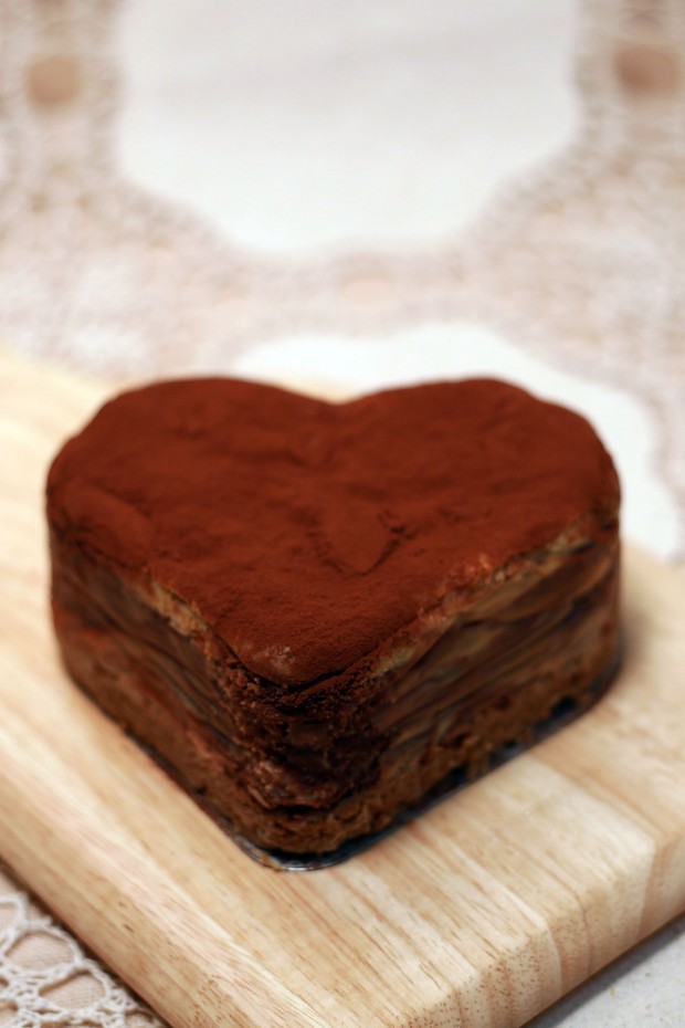 バレンタインデー・チョコレートケーキ、フリー写真素材003