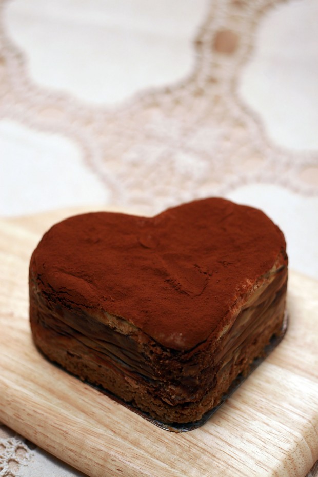 バレンタインデー・チョコレートケーキ、フリー写真素材004