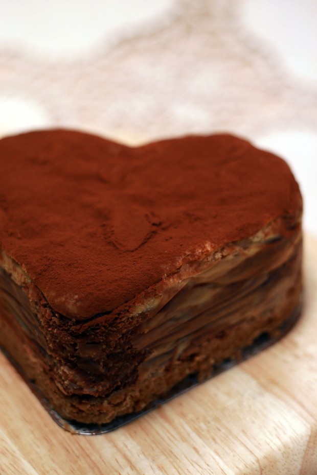 バレンタインデー・チョコレートケーキ、フリー写真素材005