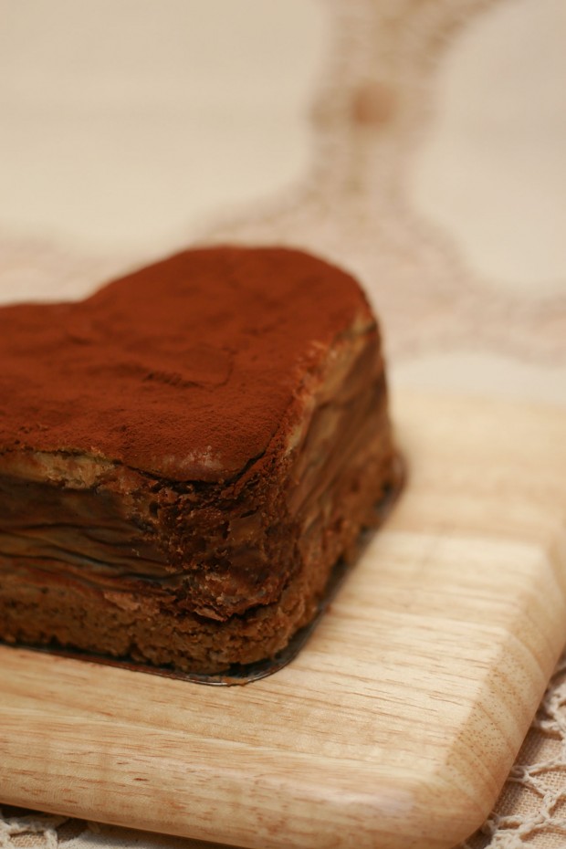 バレンタインデー・チョコレートケーキ、フリー写真素材007