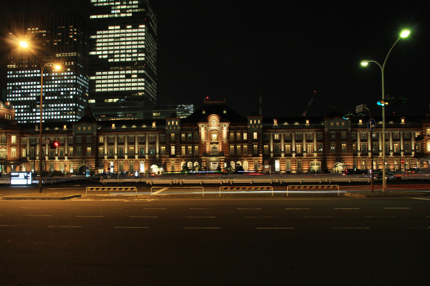 東京駅の夜033